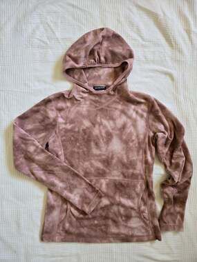 Vintage Patagonia Women's Synchilla Marsupial Fleece Pullover Hoodie Made in USA